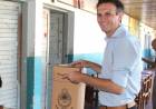 VOTÓ FERNANDO CUADRA EN FONTANA: “ESPERAMOS QUE LOS VECINOS VENGAN MASIVAMENTE A VOTAR”