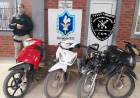CUATRO MOTOCICLETAS SECUESTRADAS POR INFRACCIONES AL CÓDIGO DE FALTAS 