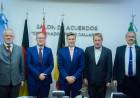 EL GOBERNADOR LEANDRO ZDERO RECIBIÓ A LOS EMBAJADORES DE AUSTRIA, HUNGRÍA, BÉLGICA Y ALEMANIA