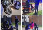 MÁS DE 300 MOTOCICLETAS CONTROLADAS Y 250 PERSONAS IDENTIFICADAS