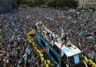 LA LOCURA DEL RACING CAMPEÓN EN EL OBELISCO