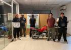 TRABAJO EN CONJUNTO TERMINA CON UNA MOTOCICLETA SECUESTRADA