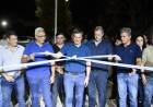 NAPENAY: EL GOBERNADOR ZDERO INAUGURÓ CUADRAS DE PAVIMENTO URBANO Y ALUMBRADO PÚBLICO PARA LA COMUNIDAD
