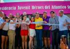 LAGUNA LIMPIA: EL GOBERNADOR ZDERO INAUGURÓ LAS OBRAS DE AMPLIACIÓN Y REFACCIÓN DEL CEA “HÉROES DEL ATLÁNTICO SUR”