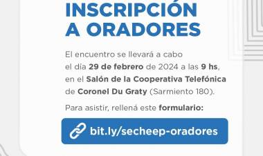 EL VIERNES 9 COMIENZA EL PERIODO DE INSCRIPCIÓN A LA AUDIENCIA PÚBLICA DE SECHEEP