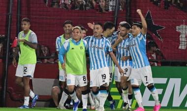 RACING ARMÓ UN FESTIVAL EN ROSARIO Y DESPACHÓ A NEWELL'S  
