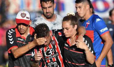 COPA ARGENTINA: ASÍ FUE LA AGRESIÓN CONTRA UN JUGADOR DE CHACARITA QUE SUSPENDIÓ EL CLÁSICO CON TIGRE