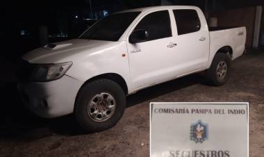 RECUPERAN CAMIONETA QUE EL GOBIERNO ANTERIOR HABIA ENTREGADO A UN EXCANDIDATO 