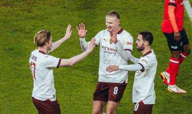 CON UN FESTIVAL DE GOLES DE HAALAND, MANCHESTER CITY AVANZÓ A CUARTOS DE FINAL