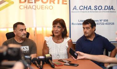 EL INSTITUTO DEL DEPORTE CHAQUEÑO FIRMÓ CONVENIO CON ACHASODIA 