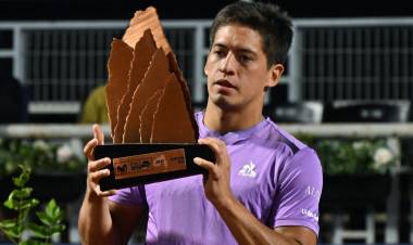 SEBASTIÁN BÁEZ, OTRA VEZ CAMPEÓN: CELEBRÓ EN CHILE Y SERÁ EL LÍDER SUDAMERICANO