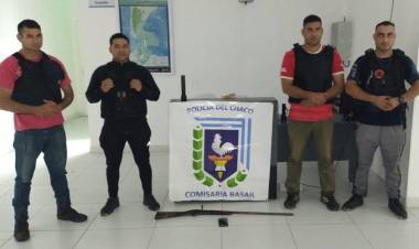 RECUPERAN UNA ESCOPETA, UN TELÉFONO E INCAUTAN UNA MOTOSIERRA DE DUDOSA PROCEDENCIA 