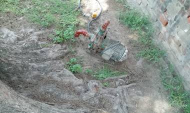 VILLA ÁNGELA: ROBO UNA BOMBA DE AGUA PERO LA POLICÍA LO LLEVO PRESO