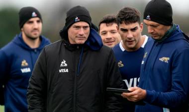 SELECCIONADO DE RUGBY: LOS PUMAS SE VOLVIERON A REUNIR EN LONDRES