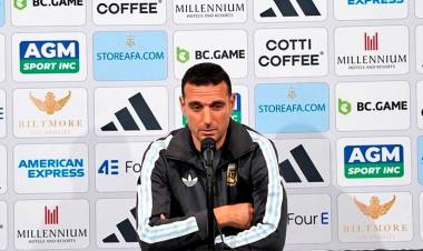 SCALONI: "REEMPLAZAR A MESSI ES IMPOSIBLE"