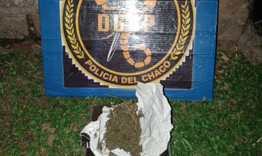 OPERATIVO ANTINARCÓTICO EN LA CIUDAD 