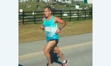 LUIS ESCUDERO, EL EX COMBATIENTE DE MALVINAS QUE CORRE POR LAS ISLAS