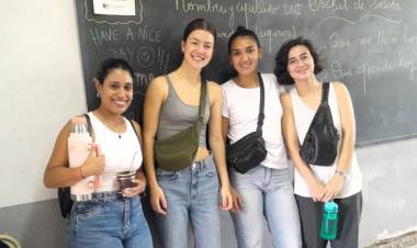 AUTORIDADES DE EDUCACIÓN DIERON LA BIENVENIDA A BECARIA DEL PROGRAMA ARGENTINO-BRITÁNICO DE ASISTENTES DE IDIOMA