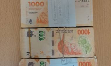 MEDIO MILLÓN DE PESOS Y VARIOS ELEMENTOS FUERON RECUPERADOS 