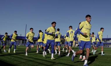 BOCA JUNIORS: MERENTIEL NO FINALIZÓ LA PRÁCTICA Y ESTÁ EN DUDA PARA EL MARTES