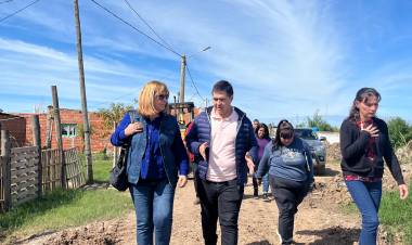 EL GOBIERNO PROVINCIAL JUNTO AL MUNICIPIO REALIZÓ MEJORAS INTEGRALES EN EL BARRIO LA RUBITA, TRAS LAS ÚLTIMAS LLUVIAS
