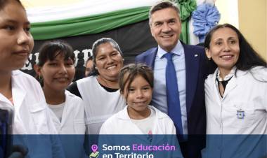 SOMOS EDUCACIÓN EN TERRITORIO, LA PROPUESTA DEL GOBIERNO DEL CHACO PARA  GENERAR UN ESPACIO DE ENCUENTRO CON DOCENTES Y LA COMUNIDAD  