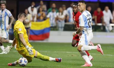 ARGENTINA LE GANÓ A CANADÁ EN EL DEBUT DE LA COPA AMÉRICA