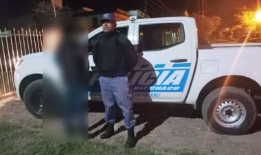UNA MUJER ACTIVÓ EL BOTÓN DE PÁNICO Y LA POLICÍA LOGRÓ DETENER A SU EX PAREJA CERCA DE SU CASA