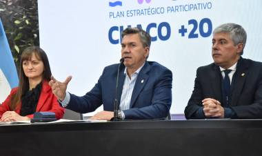 ZDERO PRESENTÓ HOY EL “PLAN ESTRATÉGICO PARTICIPATIVO CHACO +20”