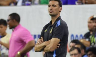 ARGENTINA ENTRENÓ LIVIANO PENSANDO EN SEMIFINALES DE COPA AMÉRICA