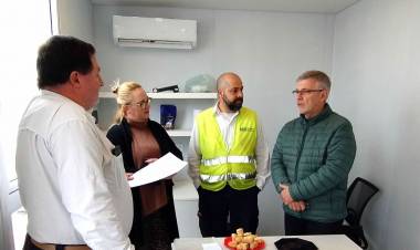 EL GOBIERNO PROVINCIAL ENTREGÓ LA FACTIBILIDAD HÍDRICA AL PROYECTO DEL PARQUE SOLAR “PAMPA DEL INFIERNO”