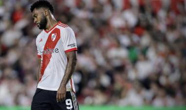 UNA MALA EN RIVER: BORJA QUEDÓ DESCARTADO PARA LA IDA COPERA ANTE TALLERES 