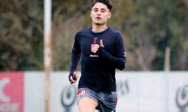 EL CHILENO ALTAMIRANO VOLVIÓ A ENTRENARSE EN ESTUDIANTES