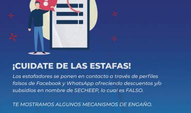 SECHEEP ALERTA SOBRE NUEVAS MODALIDADES DE ESTAFAS TELEFÓNICAS Y POR REDES SOCIALES