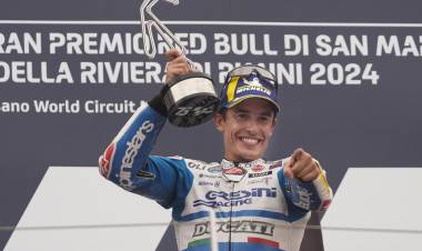MOTOGP: MARC MÁRQUEZ LO GANÓ CON LA MOTO Y CON LA CABEZA
