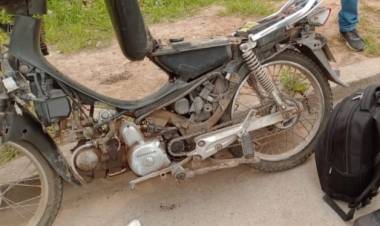 EFECTIVOS RECUPERARON DOS MOTO ROBADA