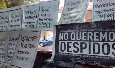 EL GOBIERNO ANTICIPÓ LOS DESPIDOS Y ATE RESPONDE CON PROTESTAS SIMULTÁNEAS EN TODOS LOS ORGANISMOS