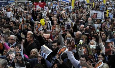 LA COMUNIDAD JUDÍA EN ARGENTINA EXIGIÓ LA LIBERACIÓN DE LOS REHENES EN GAZA