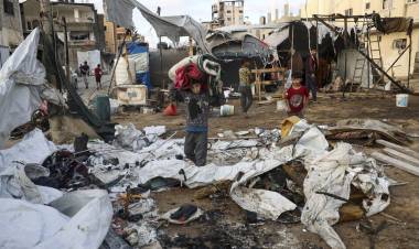 GAZA: 56 MUERTOS EN UN DÍA A CAUSA DE LOS BOMBARDEOS