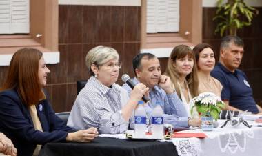 EDUCACIÓN Y SALUD LANZARON “PATIO SALUDABLE, EN MI ESCUELA Y EN MI CASA” PARA ERRADICAR EL DENGUE 