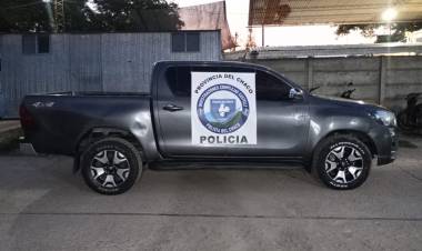 INTERCEPTAN UNA CAMIONETA CON VARIAS ADULTERACIONES 