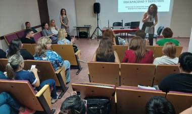 EL PODER LEGISLATIVO ACOMPAÑÓ LA 1º JORNADA INTERCULTURAL SOBRE DISCAPACIDAD Y DERECHOS