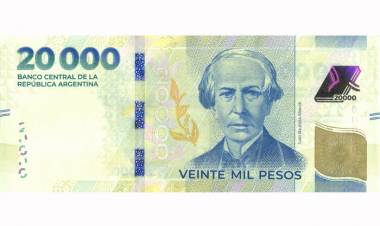 NUEVO BILLETE DE $20.000