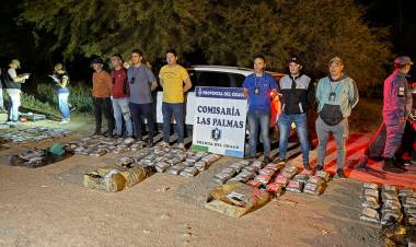 GRAN GOLPE AL NARCOTRÁFICO: SECUESTRAN UN AUTOMOVIL CON MÁS DE 200 KILOS DE MARIHUANA