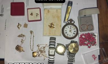 DETIENEN A UN HOMBRE CON OBJETOS ROBADOS EN EL MACRO-CENTRO DE RESISTENCIA