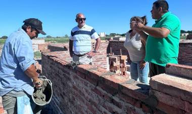 LA LEONESA: AVANZA LA CONSTRUCCIÓN DE VIVIENDAS EN RANCHO VIEJO