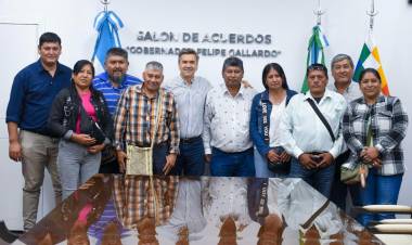 IDACH: EL GOBERNADOR ZDERO RECIBIÓ AL FLAMANTE PRESIDENTE FLORENCIO DÍAZ Y ASEGURÓ “UN TRABAJO MANCOMUNADO Y CONTINUO” 