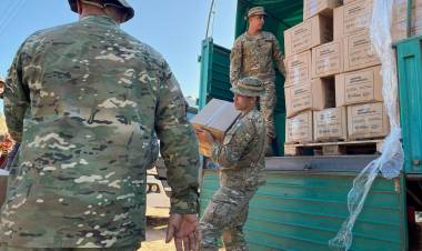 COMENZÓ EL OPERATIVO Nº127 EN EL INTERFLUVIO CHAQUEÑO: ASISTENCIA DE MÓDULOS ALIMENTARIOS Y AGUA PARA LAS FAMILIAS