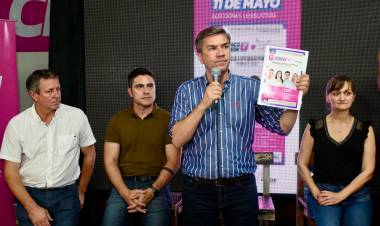 CHARATA: “LES PIDO A LOS CHAQUEÑOS QUE ESTE DOMINGO 11 NOS ACOMPAÑEN CON SU VOTO”, EXPRESÓ ZDERO