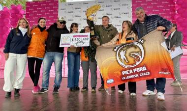 ISLA DEL CERRITO: LA PESCA DEL DORADO CON DEVOLUCIÓN VOLVIÓ A BRILLAR CON MÁS DE 300 EQUIPOS PARTICIPANTES Y MILES DE VISITANTES